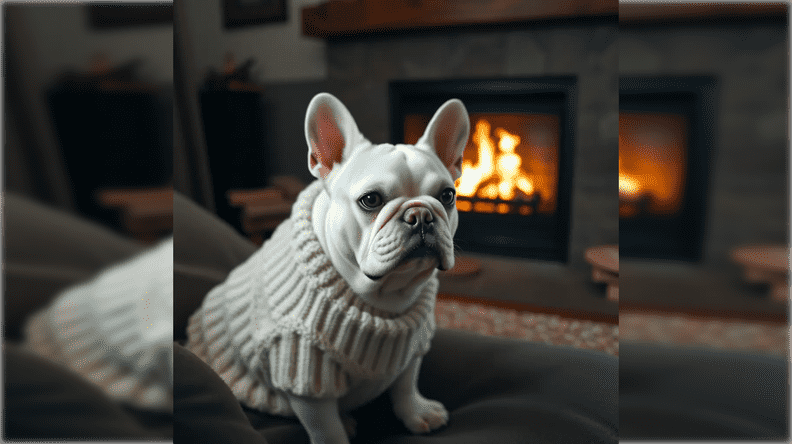 White French Bulldog