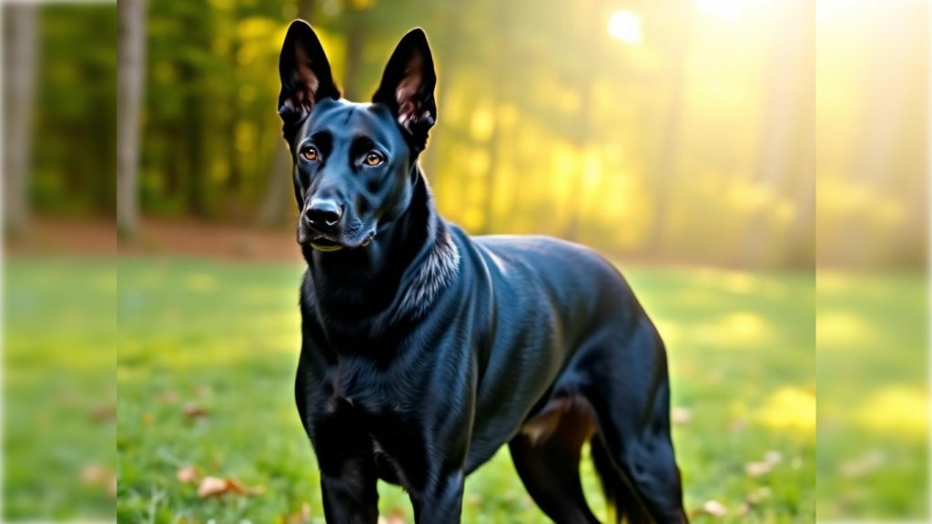 black belgian malinois