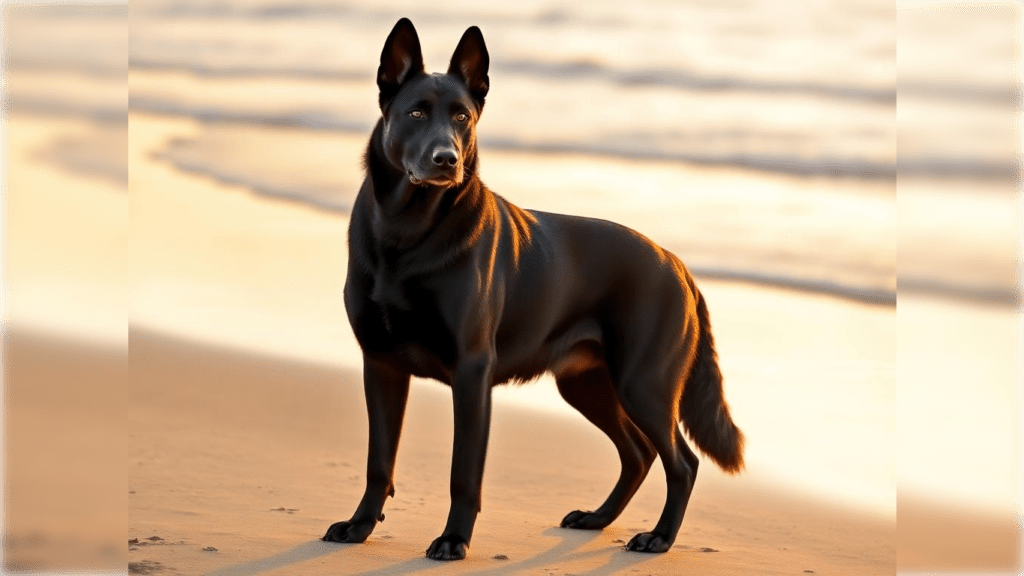 black belgian malinois