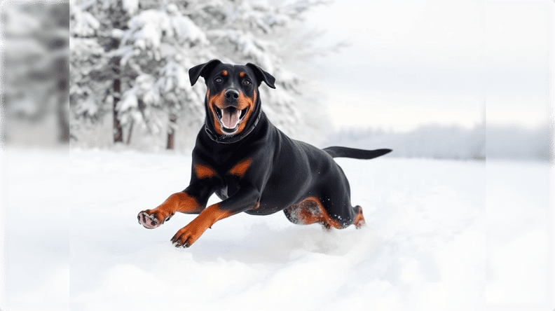 Doberman Rottweiler mix