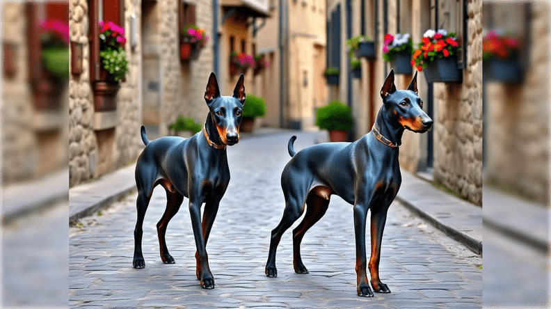 Blue Doberman