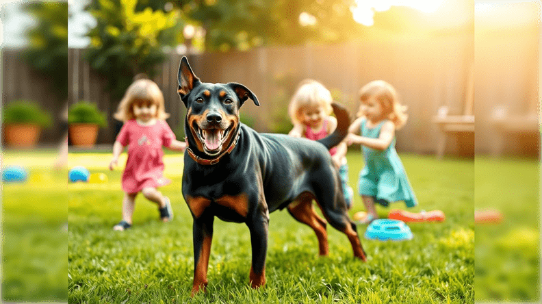 Doberman Rottweiler mix