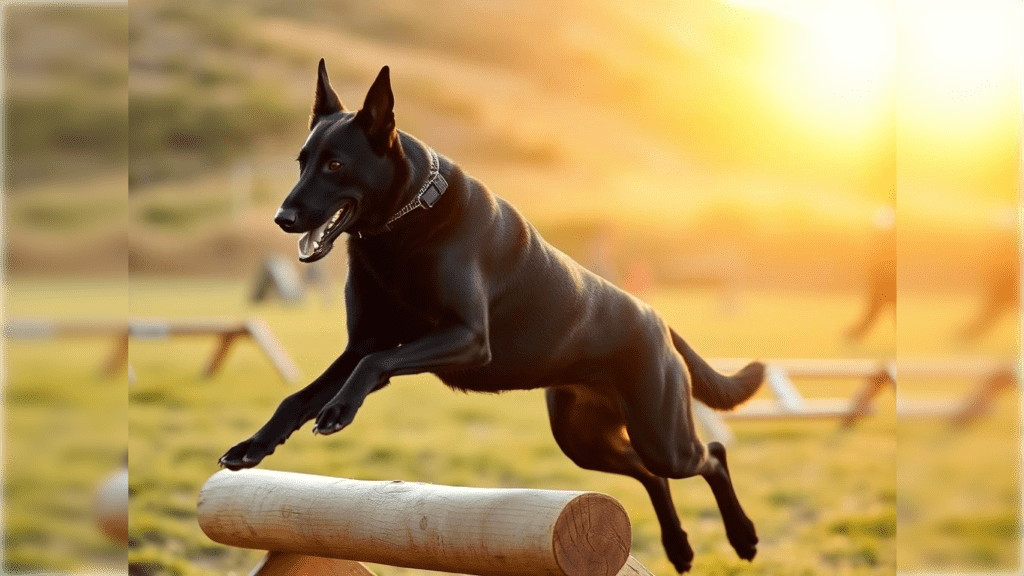 black belgian malinois