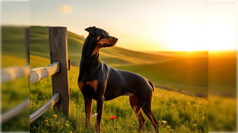 Doberman Rottweiler mix