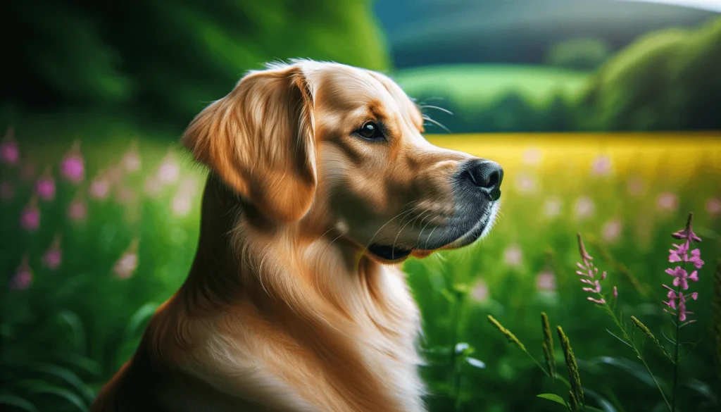 dark golden retriever 